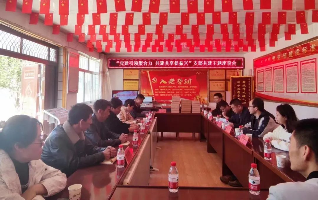 陇神戎发生产第一党支部深入帮扶村开展支部共建暨主题党日活动